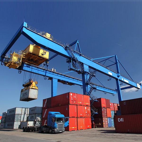 Rail Container gantry (RMG) cranes