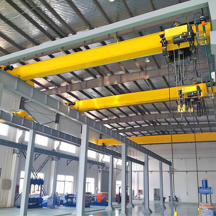 Industrial Working Single Girder Overhead Bridge Crane