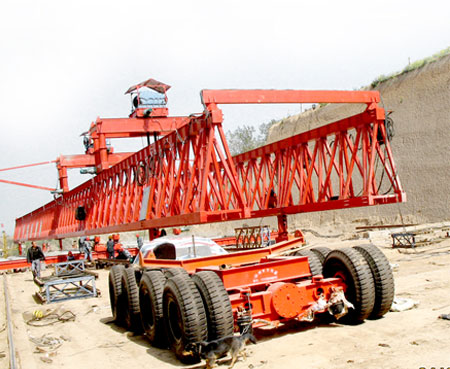 Bridge Launcher Erection Crane