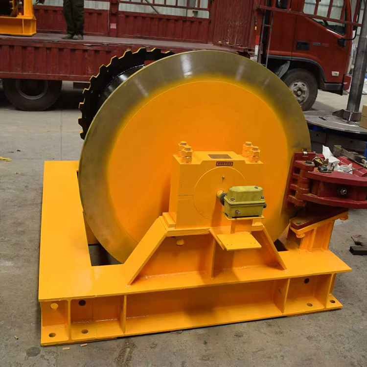 hydraulic electric winch machine